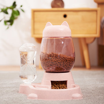Automatic Pet Feeder & Water Fountain – Smart Drinking Bowl for Cats & Dogs